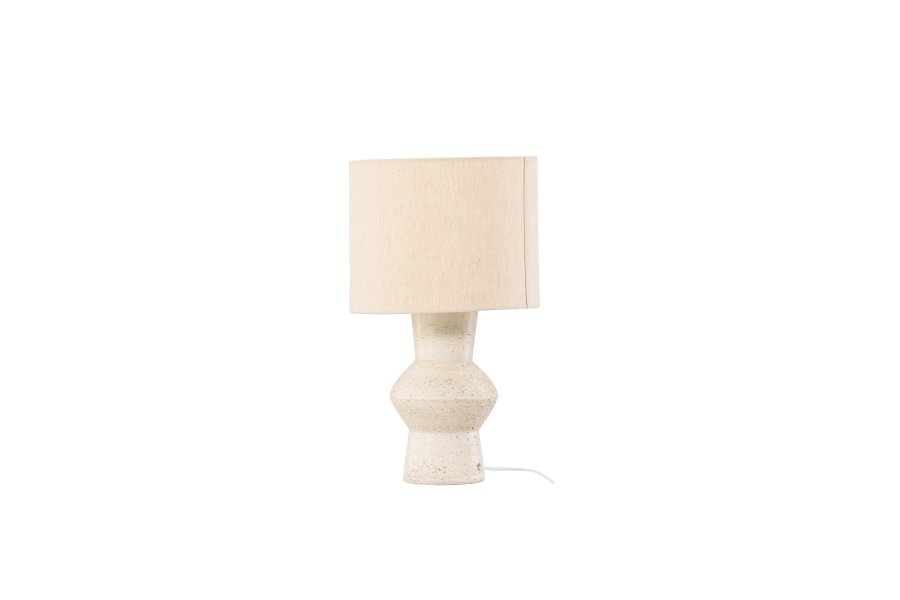 VIND COLLECTION Valön bordlampe - elfenben jute og terracotta