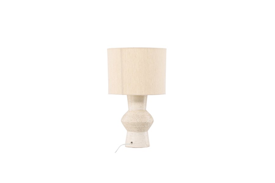 VIND COLLECTION Valön bordlampe - elfenben jute og terracotta