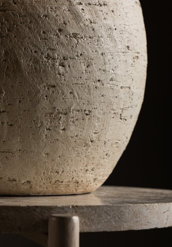 VIND COLLECTION Tjörn bordlampe - hvid og terracotta