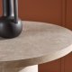 VENTURE DESIGN Narvik spisebord, oval - beige MDF med marmor look (100x200)