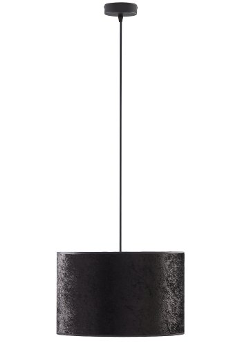 TK Tercino loftlampe 500 - guld og sort stof