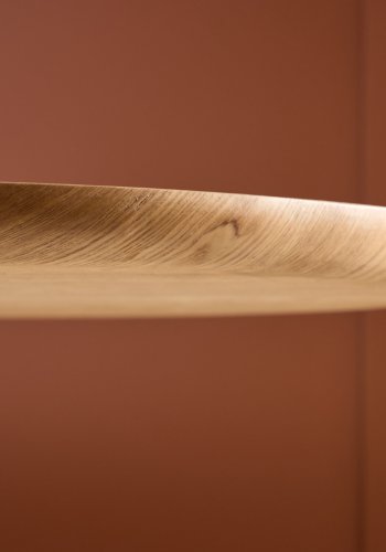 VENTURE DESIGN Stjärnö spisebord, oval - natur finér (90x200)