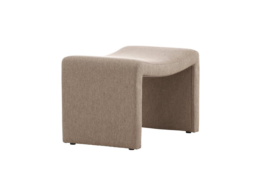 VENTURE HOME Bonn Fodskammel - Brun