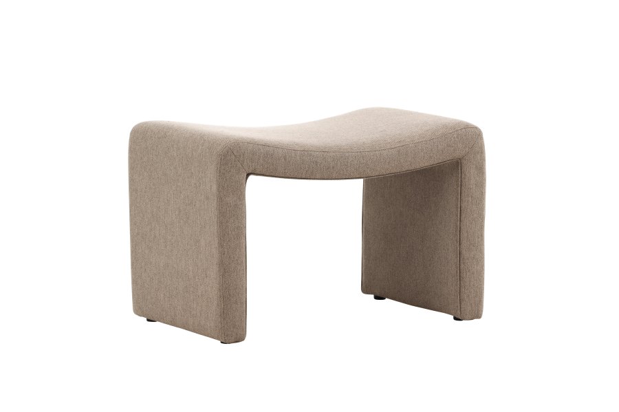 VENTURE HOME Bonn Fodskammel - Brun