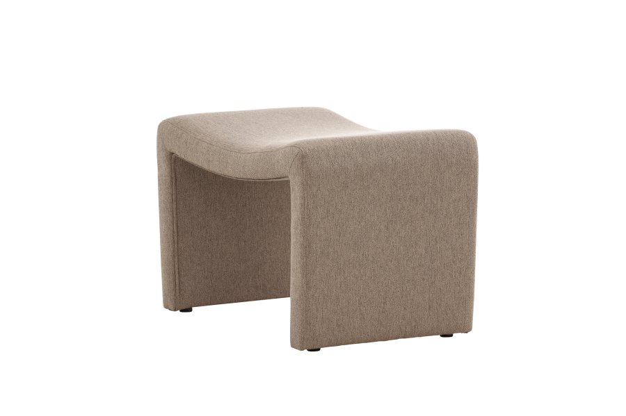 VENTURE HOME Bonn Fodskammel - Brun