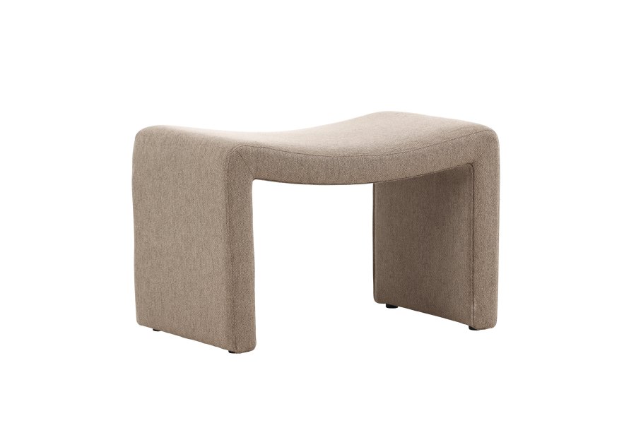 VENTURE HOME Bonn Fodskammel - Brun