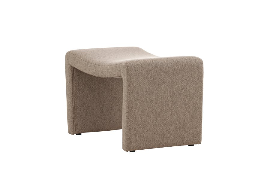 VENTURE HOME Bonn Fodskammel - Brun