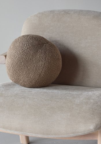 VENTURE HOME Rile Lnestol - Hvidvasket/Beige