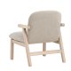 VENTURE HOME Rile Lnestol - Hvidvasket/Beige