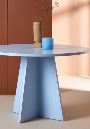 VENTURE DESIGN Bootcut spisebord - babybl MDF (110)