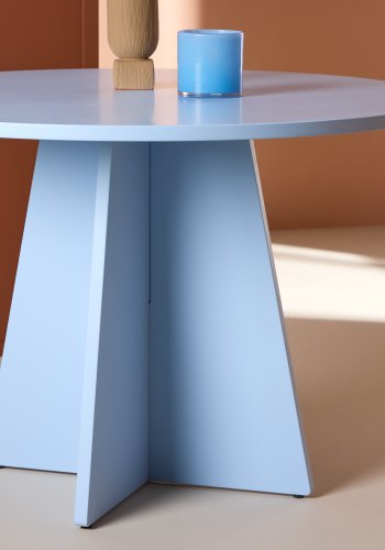 VENTURE DESIGN Bootcut spisebord - babybl MDF (110)