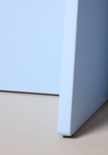 VENTURE DESIGN Bootcut spisebord - babybl MDF (110)