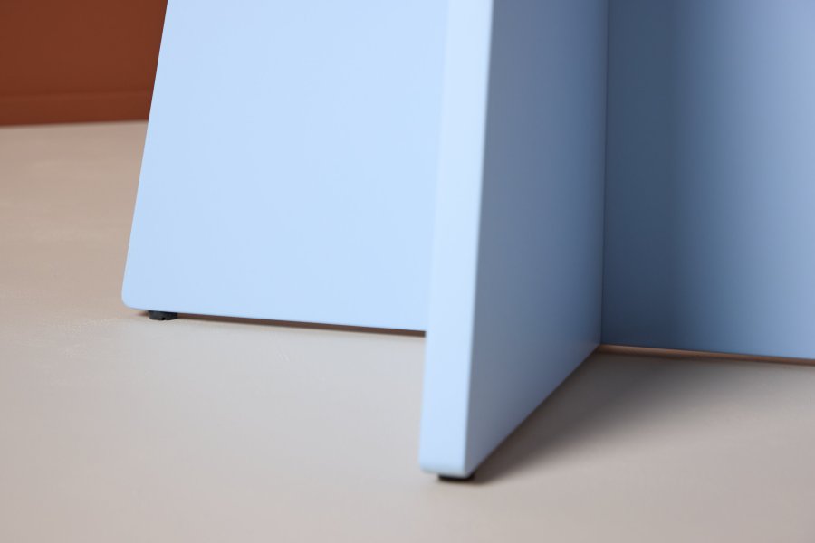 VENTURE DESIGN Bootcut spisebord - babybl MDF (110)