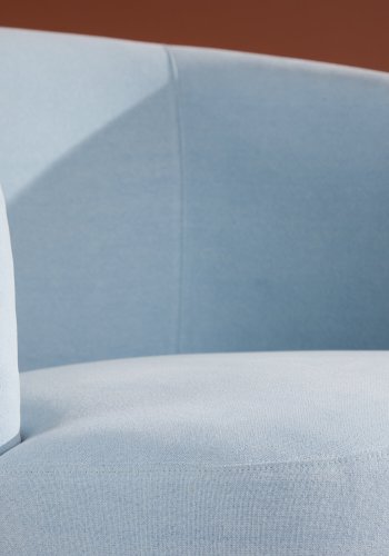 VENTURE DESIGN Bobbo lnestol, m. armln - babybl stof og birketr