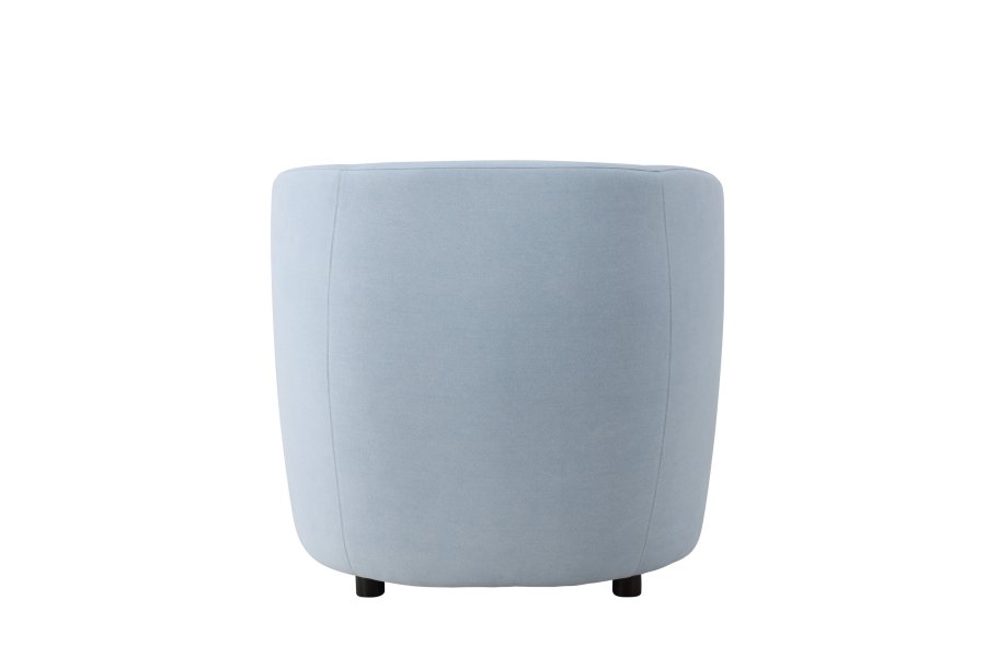 VENTURE DESIGN Bobbo lnestol, m. armln - babybl stof og birketr