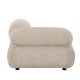 VENTURE HOME Mika Modulsofa - Hjrne - Beige / Hjre