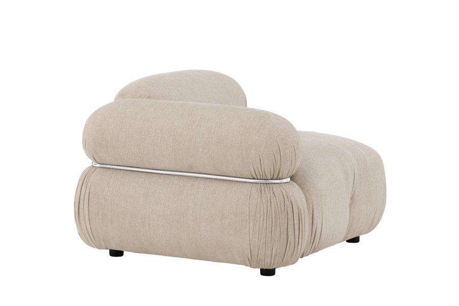 VENTURE HOME Mika Modulsofa - Hjrne - Beige / Hjre