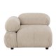 VENTURE HOME Mika Modulsofa - Hjrne - Beige / Hjre