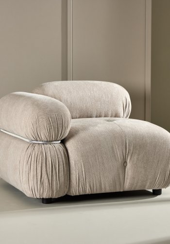 VENTURE HOME Mika Modulsofa - Hjrne - Beige / Hjre