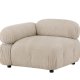 VENTURE HOME Mika Modulsofa - Hjrne - Beige / Hjre