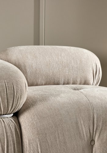 VENTURE HOME Mika Modulsofa - Hjrne - Beige / Hjre