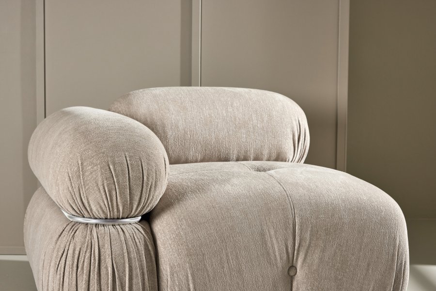 VENTURE HOME Mika Modulsofa - Hjrne - Beige / Hjre