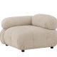 VENTURE HOME Mika Modulsofa - Hjrne - Beige / Hjre