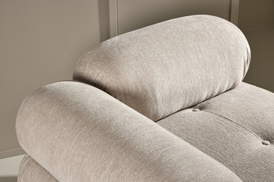 VENTURE HOME Mika Modulsofa - Hjrne - Beige / Hjre