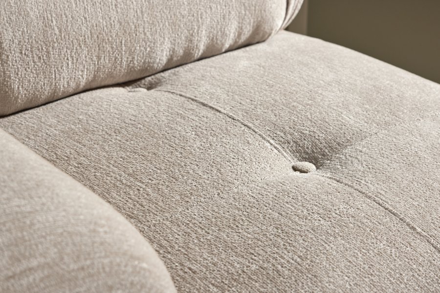 VENTURE HOME Mika Modulsofa - Hjrne - Beige / Hjre