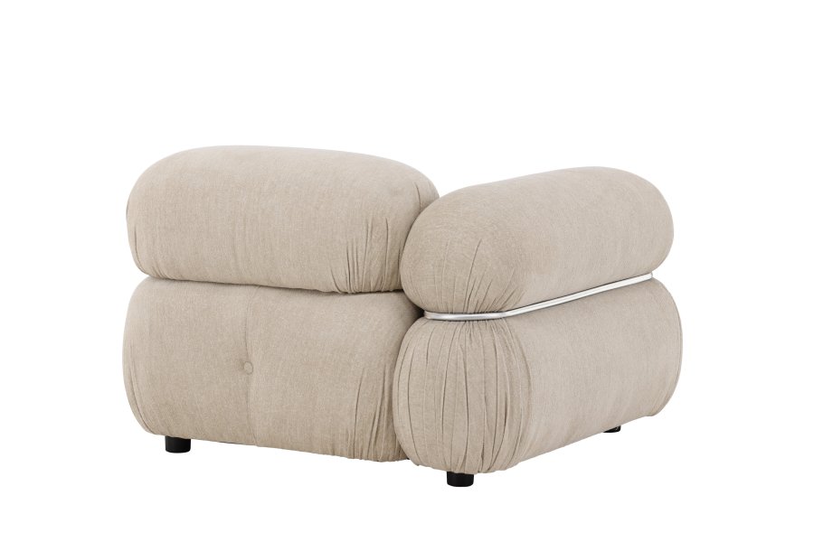 VENTURE HOME Mika Modulsofa - Hjrne - Beige / Hjre