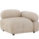 VENTURE HOME Mika Modulsofa - Hjrne - Beige / Venstre