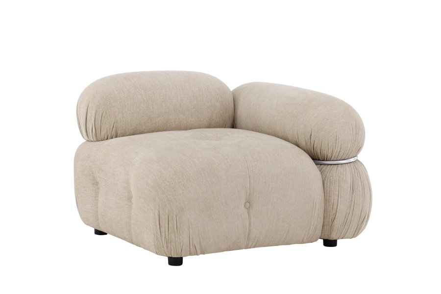 VENTURE HOME Mika Modulsofa - Hjrne - Beige / Venstre