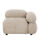 VENTURE HOME Mika Modulsofa - Hjrne - Beige / Venstre