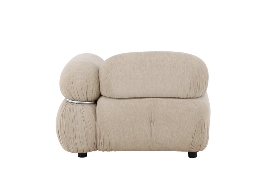 VENTURE HOME Mika Modulsofa - Hjrne - Beige / Venstre