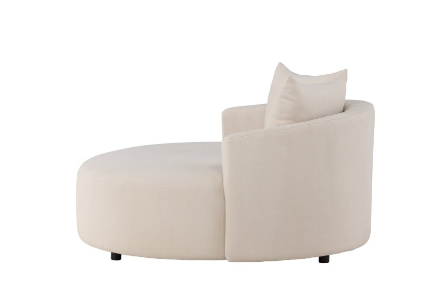 VENTURE DESIGN Kelso sofa, rund - beige hr (150)