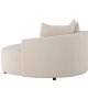 VENTURE DESIGN Kelso sofa, rund - beige hr (150)