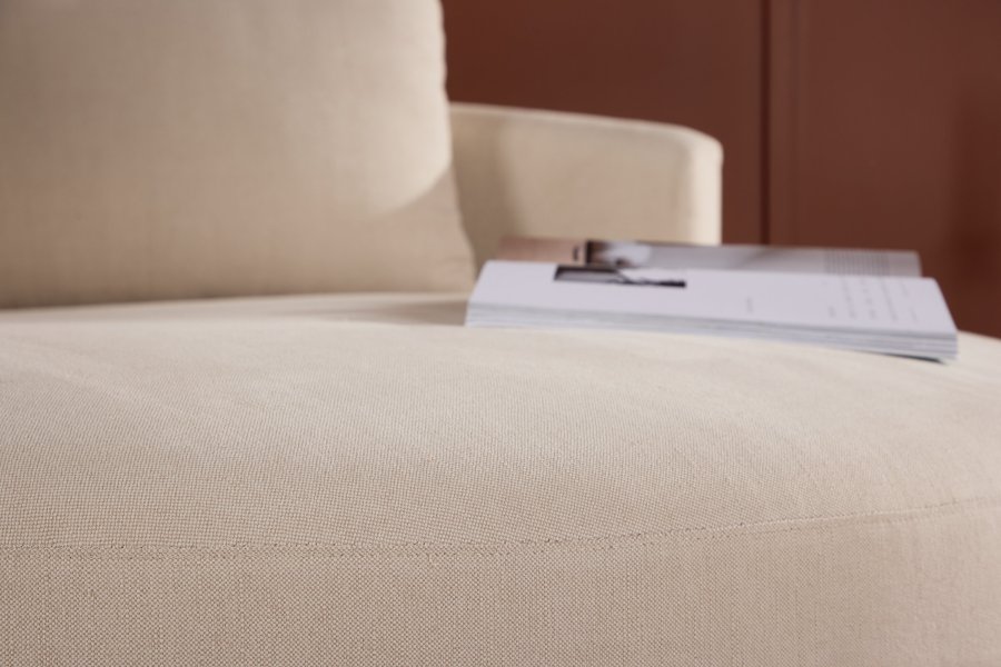 VENTURE DESIGN Kelso sofa, rund - beige hr (150)