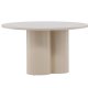 VENTURE DESIGN Olivia sofabord, rund - beige MDF (80)