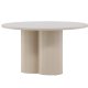 VENTURE DESIGN Olivia sofabord, rund - beige MDF (80)