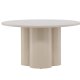 VENTURE DESIGN Olivia sofabord, rund - beige MDF (80)