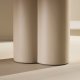 VENTURE DESIGN Olivia sofabord, rektangulr - beige MDF (60x120)