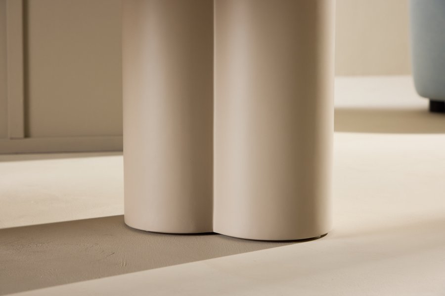 VENTURE DESIGN Olivia sofabord, rektangulr - beige MDF (60x120)