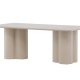 VENTURE DESIGN Olivia sofabord, rektangulr - beige MDF (60x120)