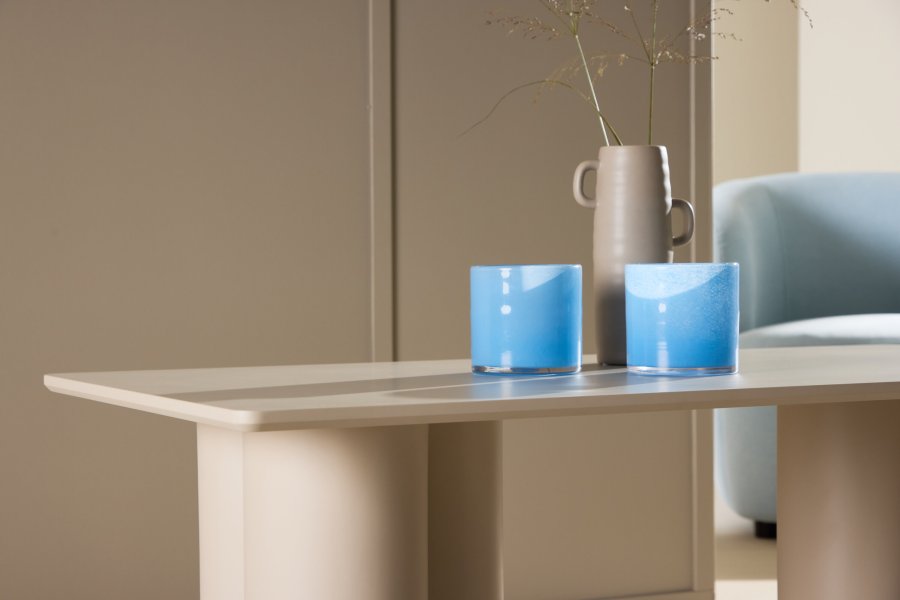 VENTURE DESIGN Olivia sofabord, rektangulr - beige MDF (60x120)