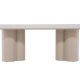 VENTURE DESIGN Olivia sofabord, rektangulr - beige MDF (60x120)