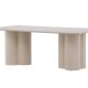 VENTURE DESIGN Olivia sofabord, rektangulr - beige MDF (60x120)