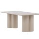 VENTURE DESIGN Olivia sofabord, rektangulr - beige MDF (60x120)