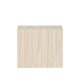 VENTURE DESIGN York sidebord, rektangulr - beige MDF med travertin look (35x25)