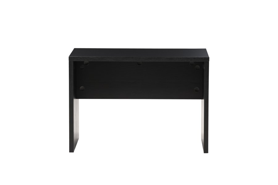 VENTURE DESIGN Juni sidebord, rektangulr - sort finér (58x35)