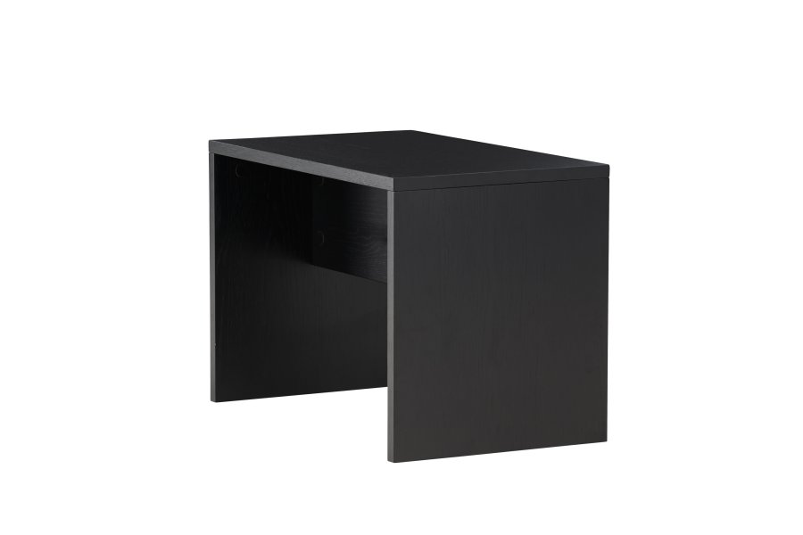 VENTURE DESIGN Juni sidebord, rektangulr - sort finér (58x35)